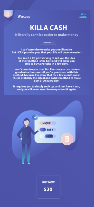 KILLA CASH – FAST and AUTOPILOT AFFILIATE METHOD TO $3K MONTHLY-Amazon Download