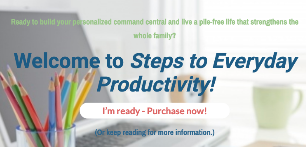 April and Eric Perry – Steps to Everyday Productivity Download - Amazon Download-Amazon Download